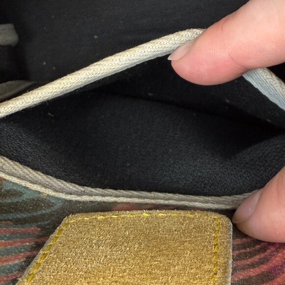 VINTAGE Dooney & Bourke Hand Bag Plaid Double Handle Purse Heart Limited Edition - Picture 15 of 17